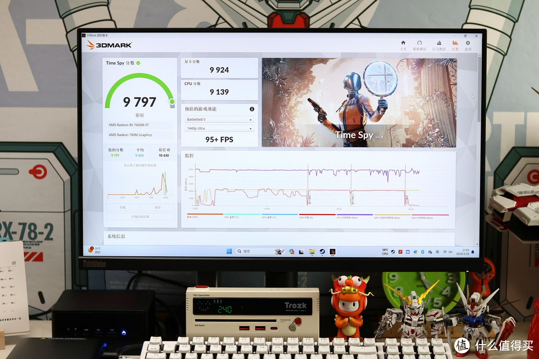 迷你主机能畅玩3A游戏?ONEXGPU壹号显卡评测,巴掌大小接口丰富