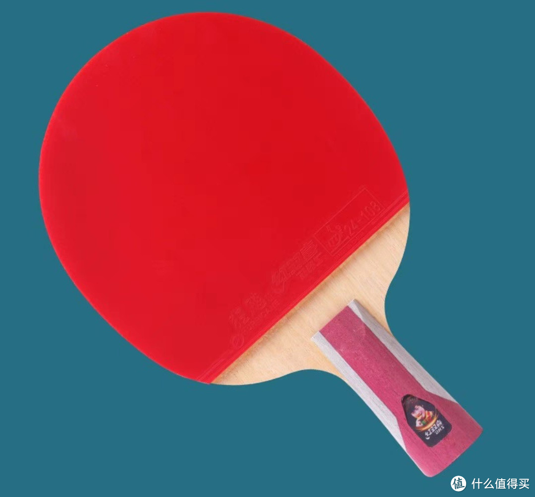 萌娃过春天，春天带着娃多运动起来红双喜乒乓球专业级兵乓球拍直横拍。