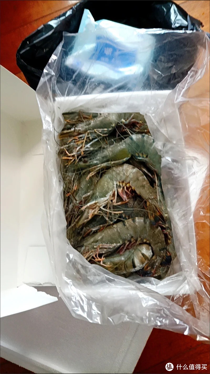 ￼￼鲜京采 大号黑虎虾 净重1kg 31-40只/盒 单冻  火锅食材