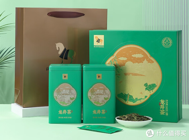 八马抱春系列·龙井绿茶160g礼盒装