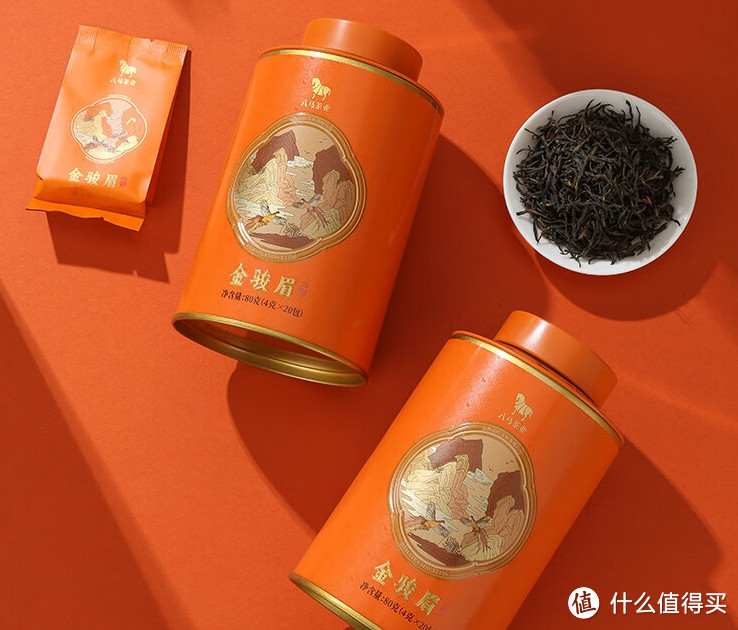 八马茶业 千祥金骏眉红茶礼盒——武夷山佳品，蜜甜味花果香