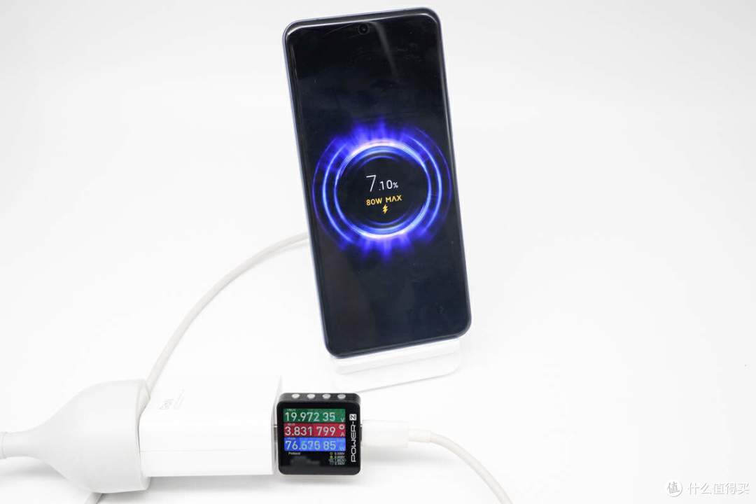 评测小米 80W 升降式风冷无线充：27分钟补电50%，1小时左右充满