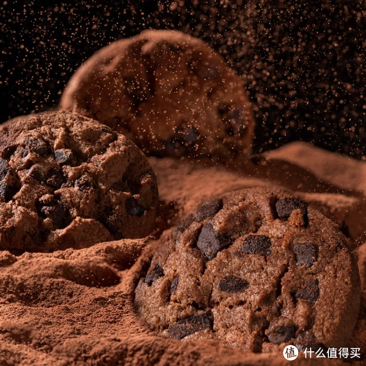 趣多多"大块巧克力味曲奇饼干，脏脏黑巧克力味，超值12包！