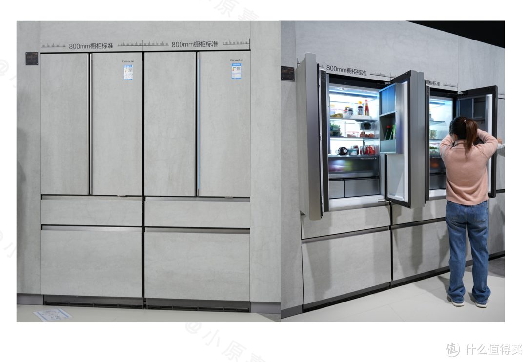 一文带你看懂普通冰箱VS平嵌冰箱的区别！2024年卡萨帝原创平嵌冰箱有哪些值得入手？