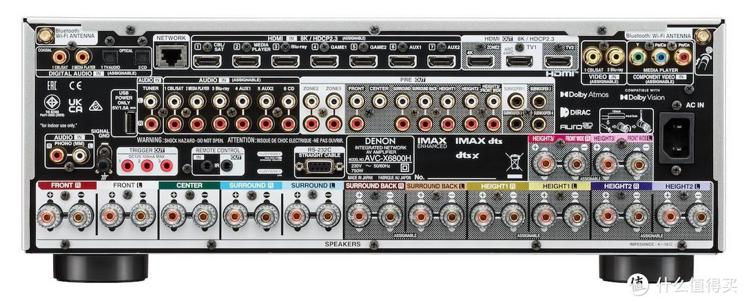 天龙AV功放AVC-X6800H简评(上)