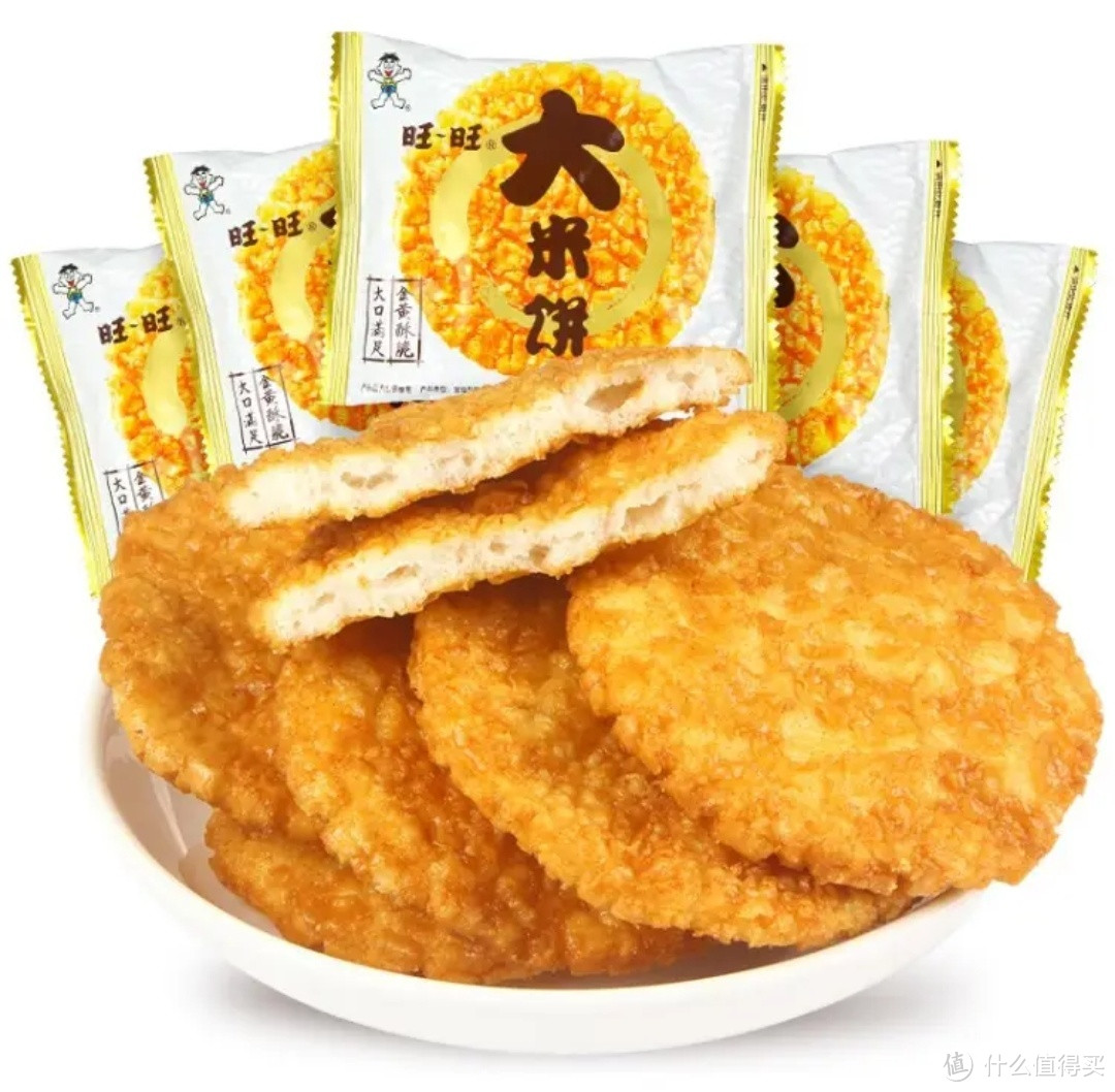 旺旺大米饼1000g，每一口都是童年的味道！