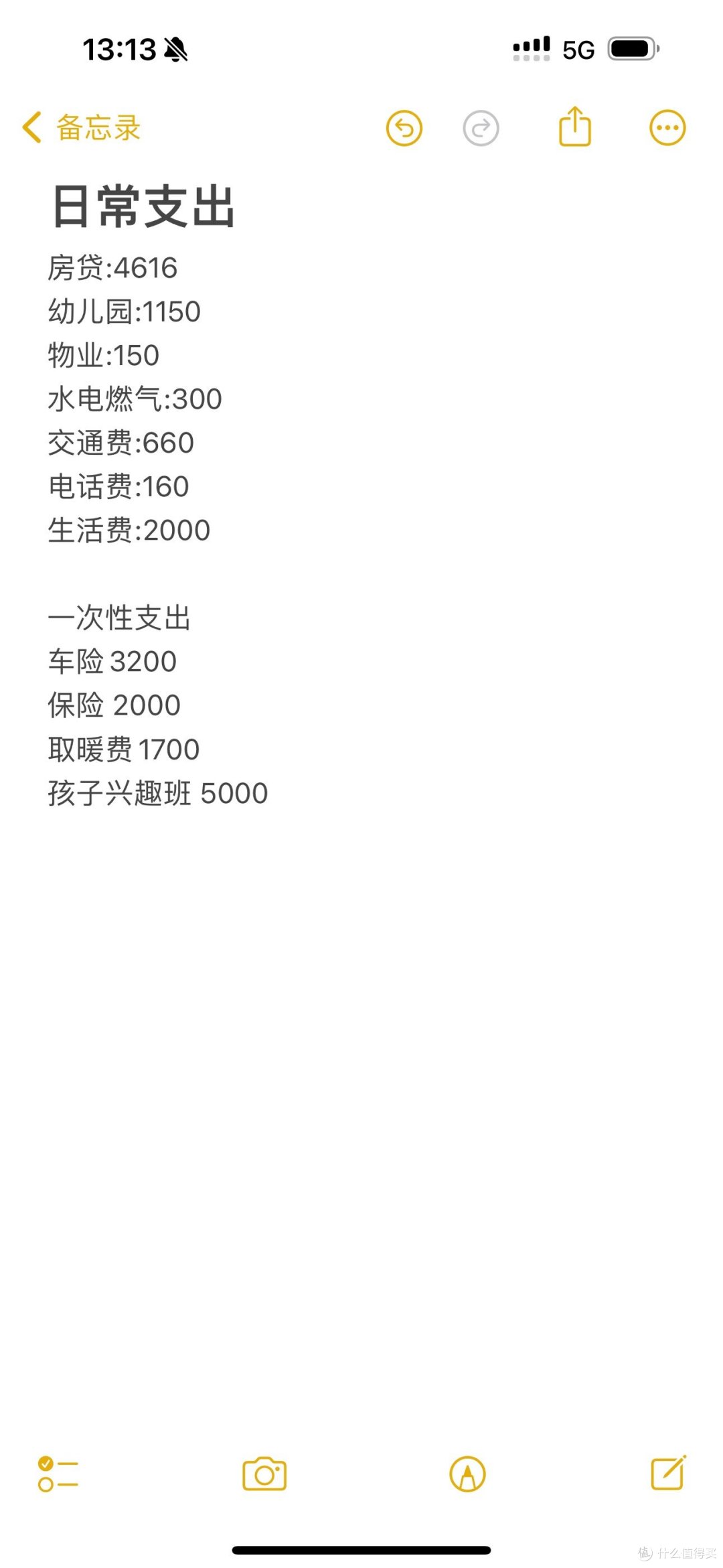一个月家庭消费多少