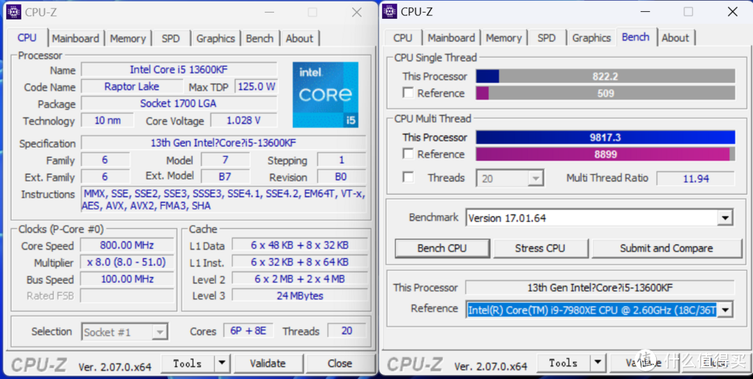 挤牙膏？ i5 13600KF大战i5 14600KF ROG Z790吹雪S体验