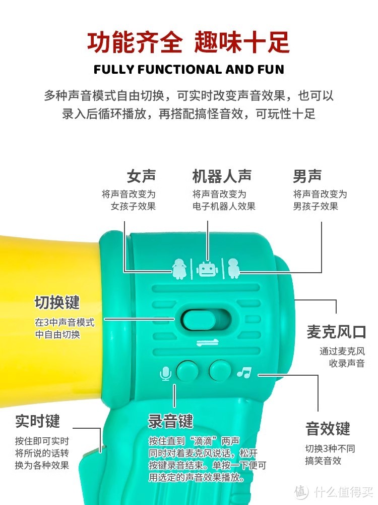 【新奇有趣物品】搞笑变声器