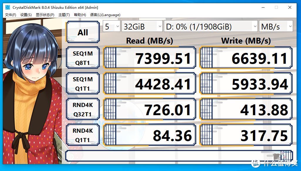 CrystalDiskMark8.0.4c 32G