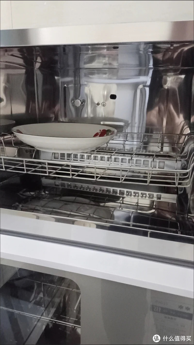 ￼￼美的（Midea）消毒柜家用 厨房餐具碗柜碗筷茶杯消烘一体机 小型立式 婴儿奶瓶 77L三层 高温二星￼￼