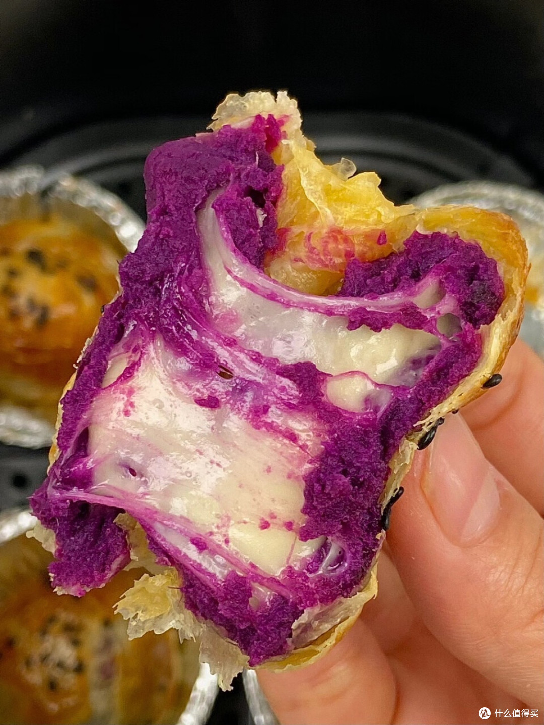 简便又快捷自制紫薯蛋挞