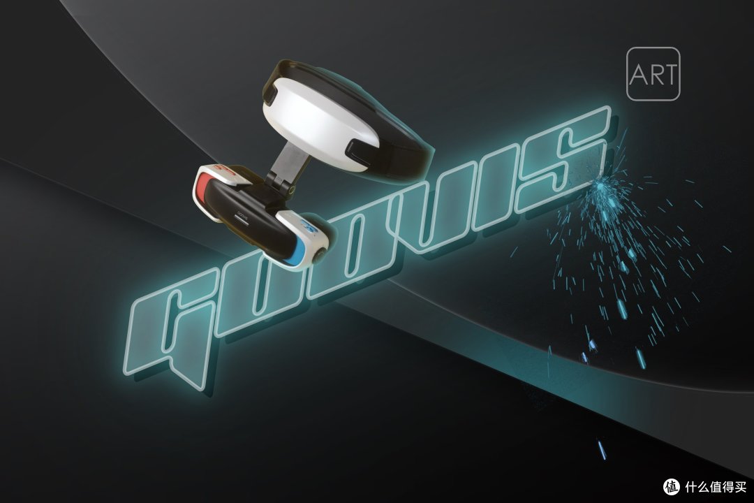 轻松佩戴回归现实goovisart悬镜式高清头显