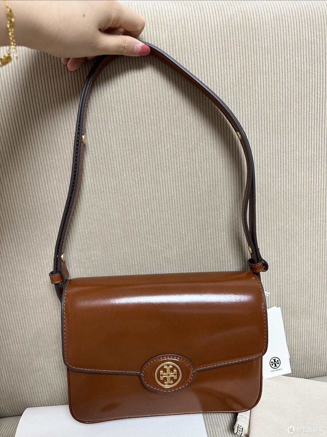 ToryBurch汤丽柏琦中号妨碍豆腐包开箱