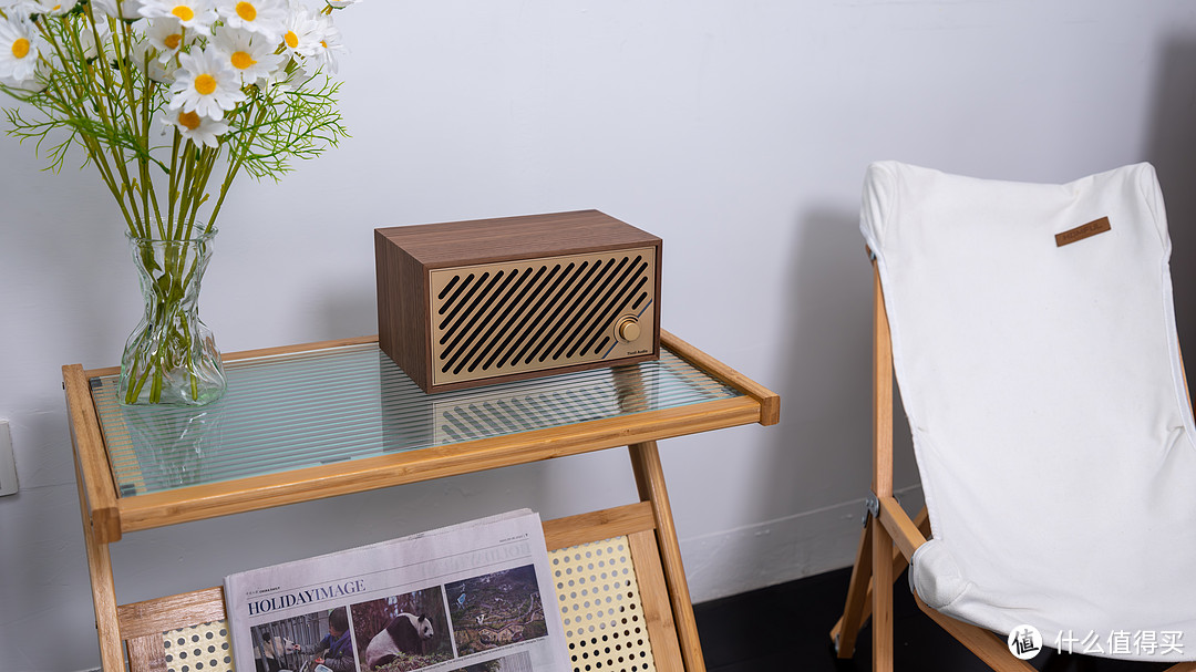 支持Airplay2的“收音机” ?体验Tivoli Audio 流金岁月M2D 复古木质音响