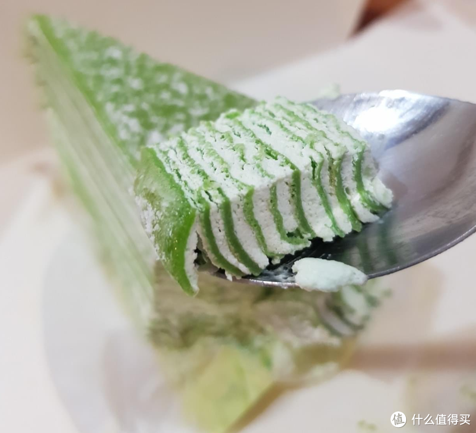 春日的一抹绿:抹茶千层蛋糕