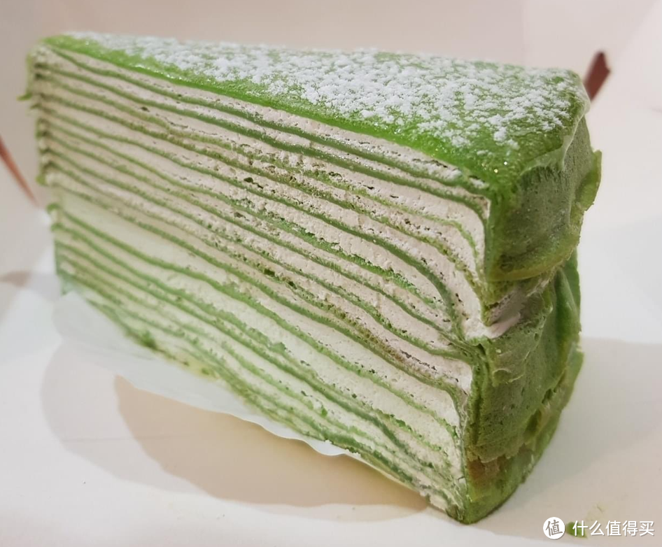 春日的一抹绿:抹茶千层蛋糕