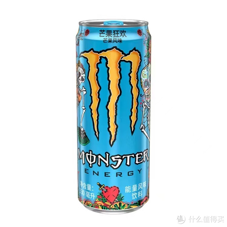 可口可乐魔爪Monster"芒果味，能量满满！