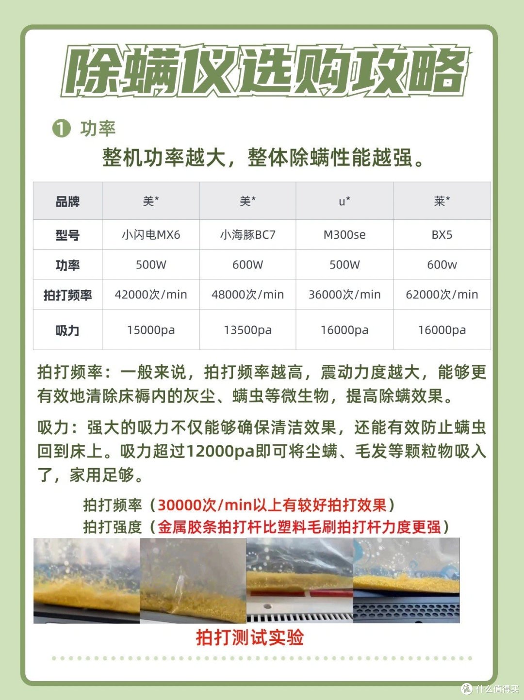 除螨仪怎么选?5招教你避免走弯路!