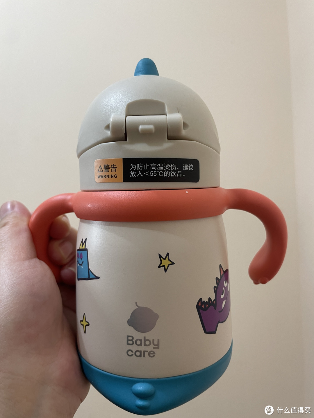 宝宝的贴心小伙伴——babycare 恐龙不锈钢保温杯