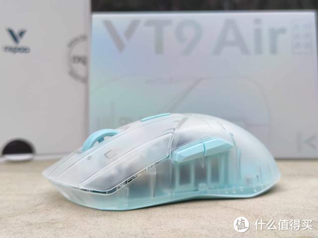 雷柏VT9 Air游戏鼠标：OTA无线8K极速响应，轻盈手感，电竞新宠