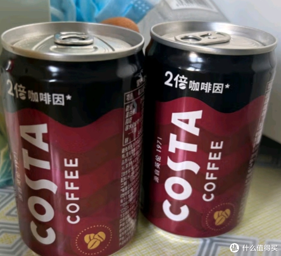 可口可乐（Coca-Cola）COSTA 咖世家焙享黑咖浓咖啡饮料 180ml*12罐