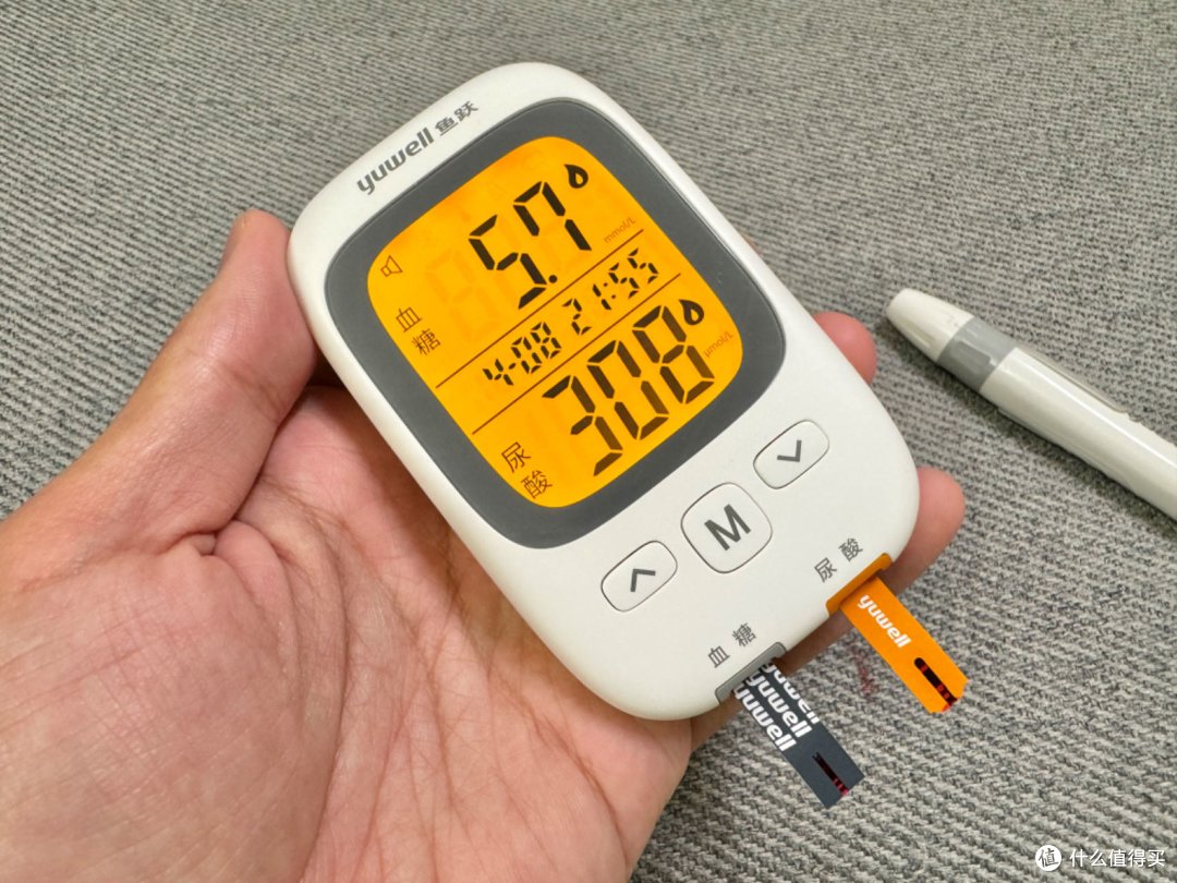 尿酸血糖精准测量，健康管理的得力助手-鱼跃 GU200血糖尿酸一体机