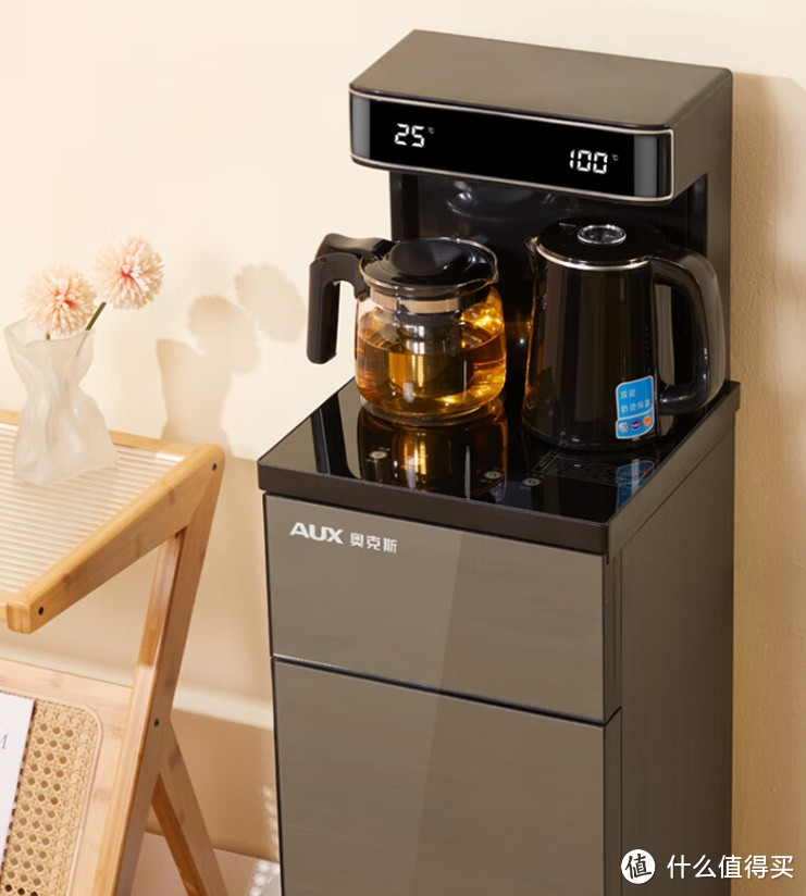 奥克斯（AUX）茶吧机 温热款YCB-58：双分区双显大屏，满足多样需求