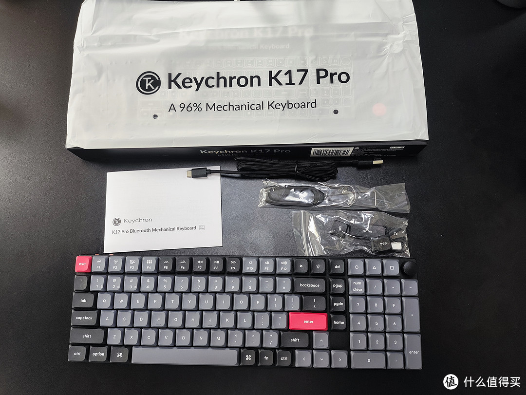 渴创Keychron K17 Pro试用报告