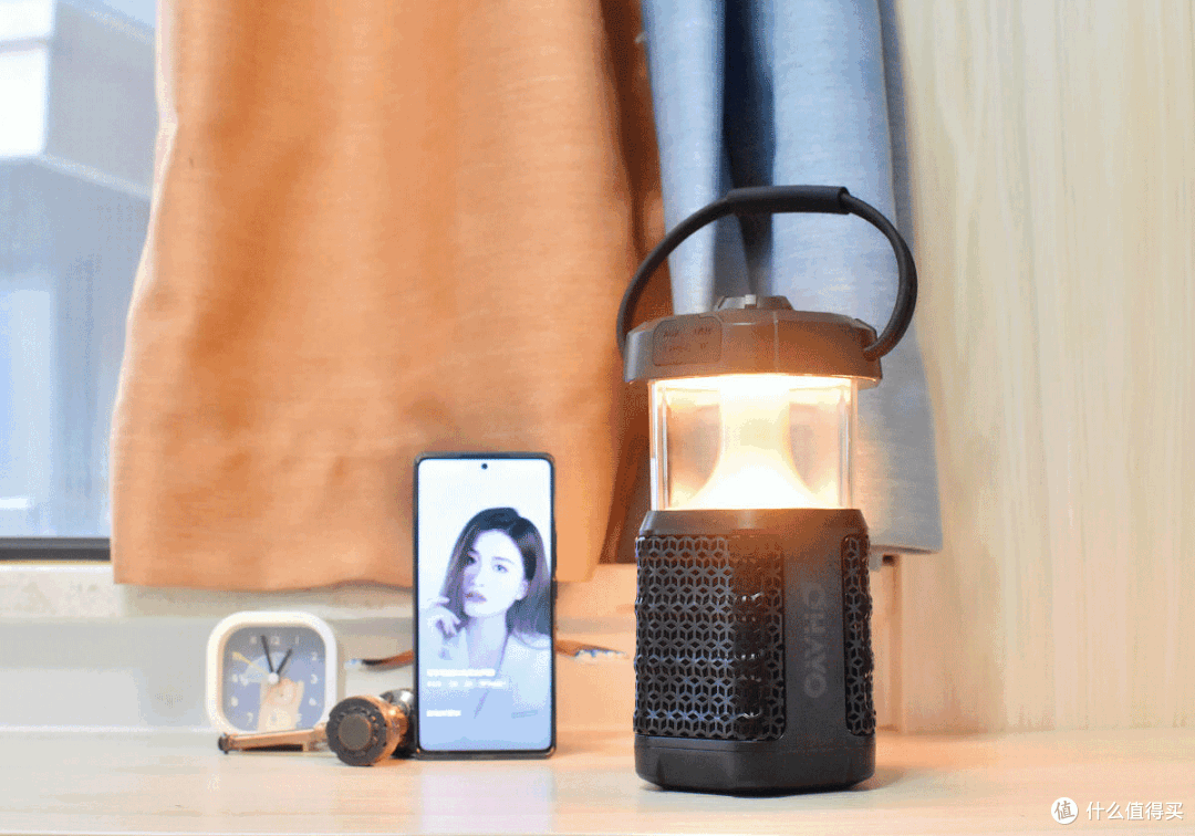 澎湃低音与氛围照明的完美结合，雷登户外露营灯音箱X13体验分享