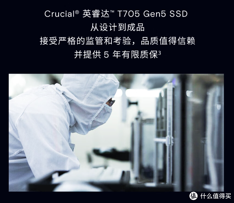 14.5GB/s目前最强消费级SSD：英睿达T705