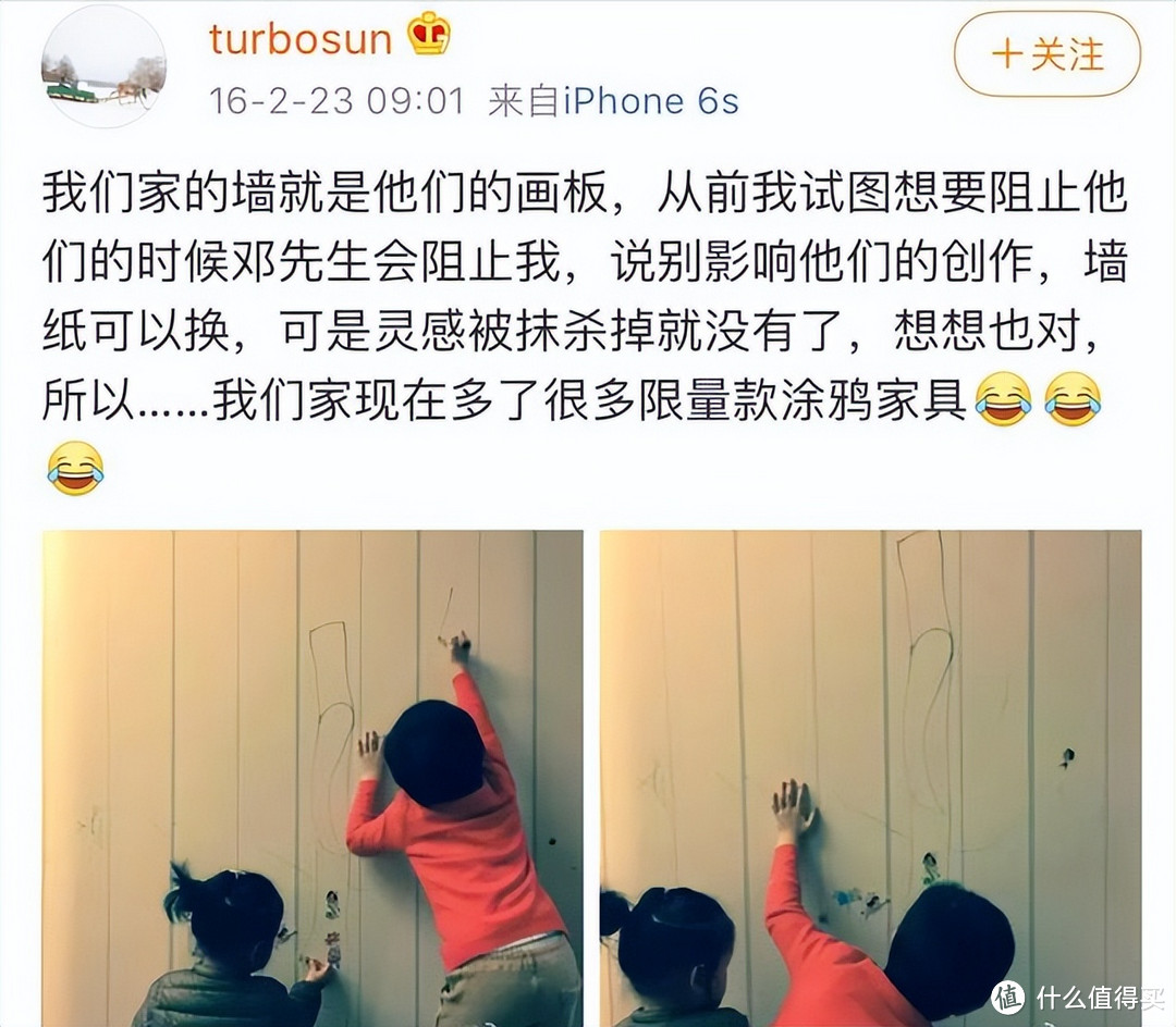 孩子在家满墙涂鸦，家长回应获怒赞：想象力超群的娃，太惊艳了