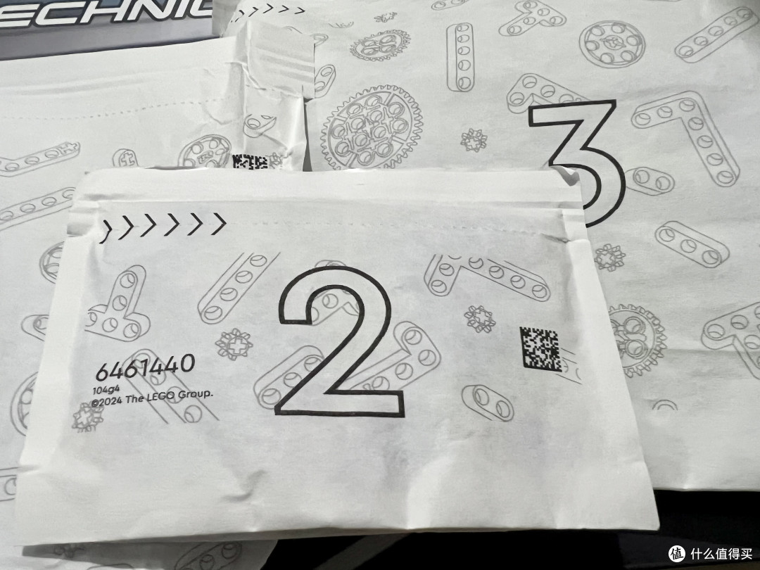乐高42161的纸袋分包
