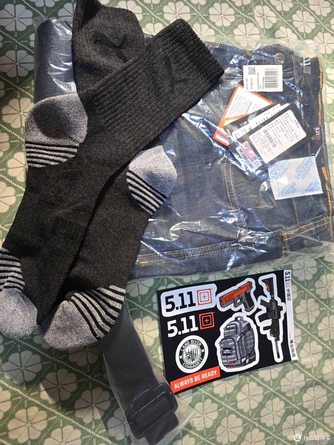 我的5.11牛仔裤