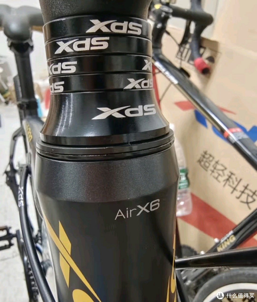 喜德盛(xds)山地自行车英雄300铝合金27.5吋27速可锁死前叉碟刹 灰黄青春版17.5寸