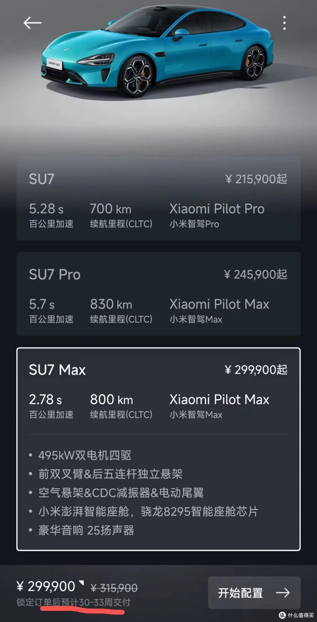 为了米粉们快速提到爱车,小米将提升产能至400辆每天,月销量过万不是梦
