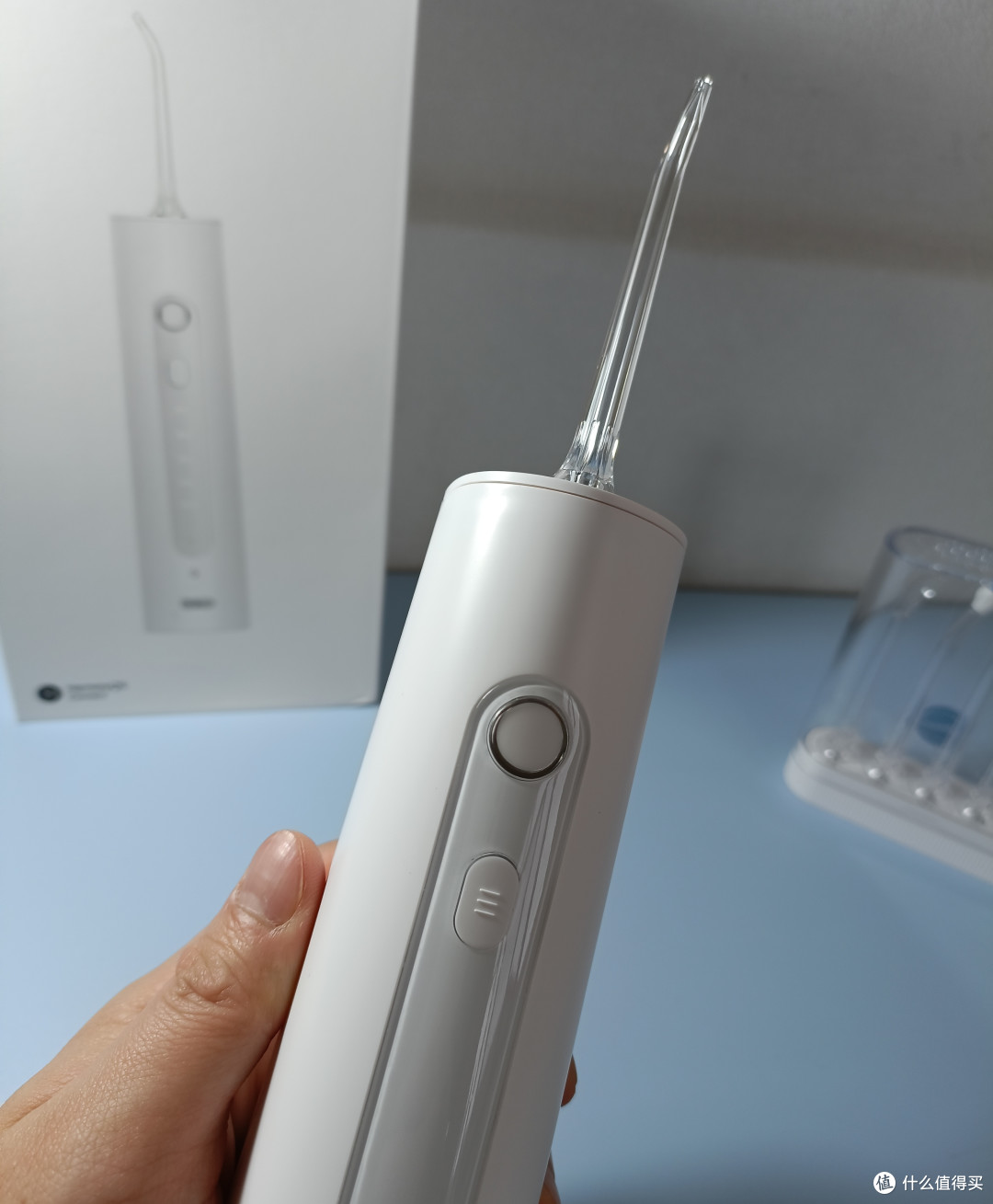 守护口腔健康,华为智选力博得智能冲牙器评测