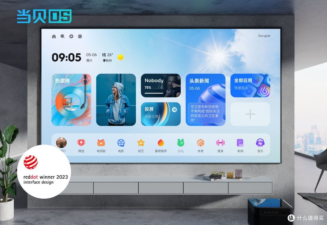 反“内卷”先锋!当贝投影D6X系列首创AI灵动屏,开启家用投影3.0时代!