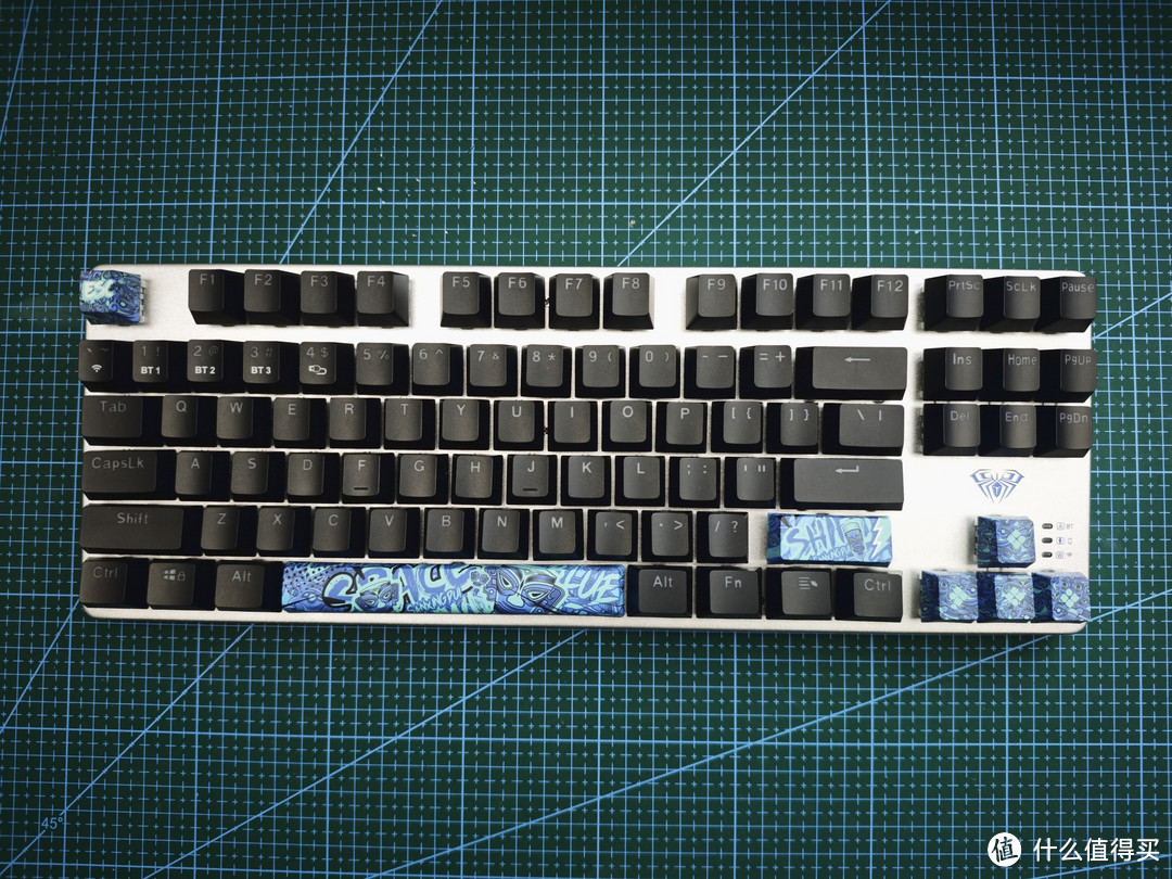 50元捡漏,全新狼蛛F3287三模机械键盘