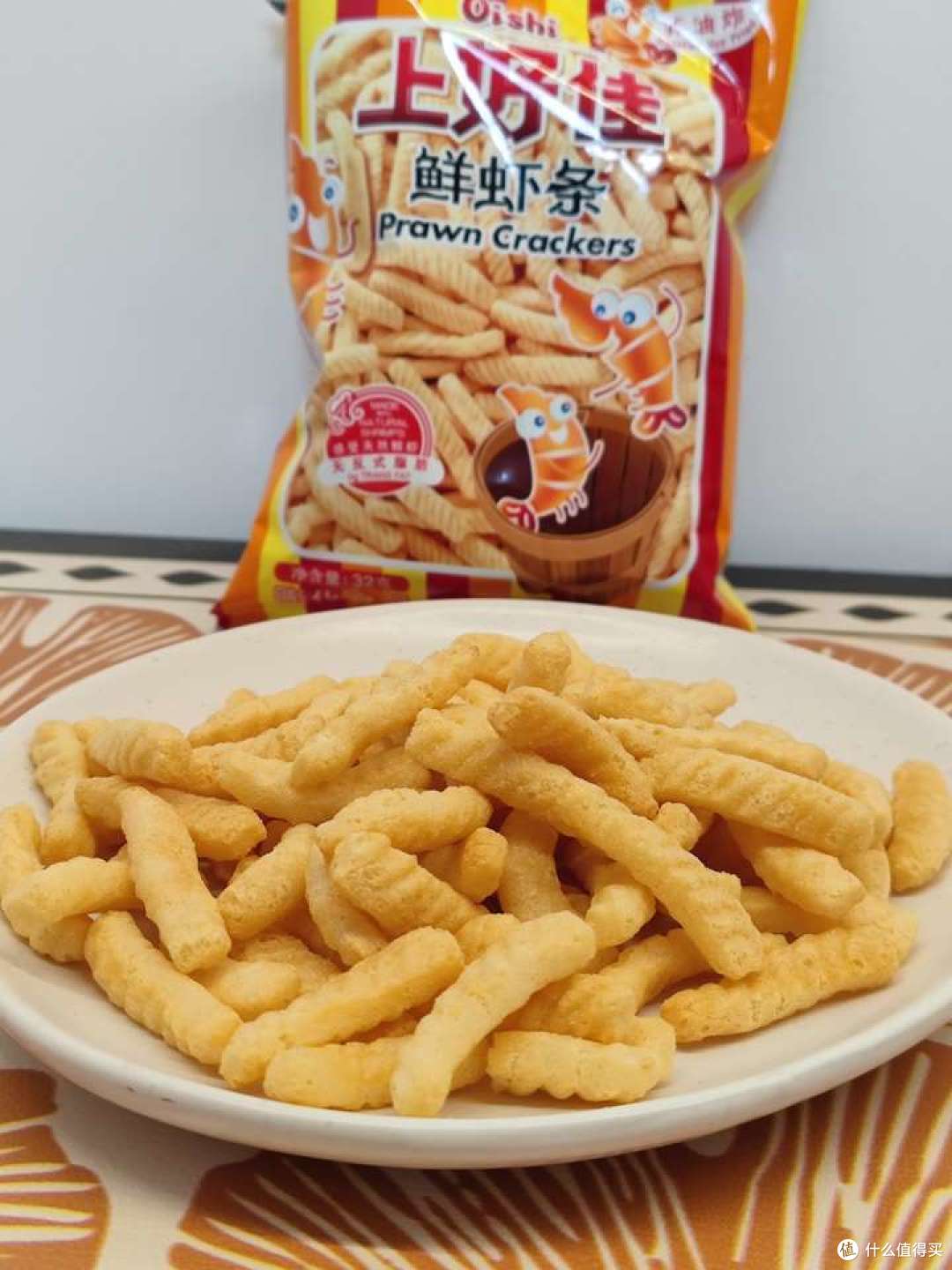 嘎吱嘎吱——虾条测评