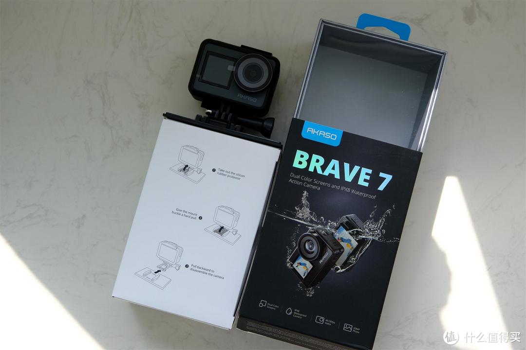 既要好用又要配件全还要便宜的运动相机选择，AKASO Brave7运动相机