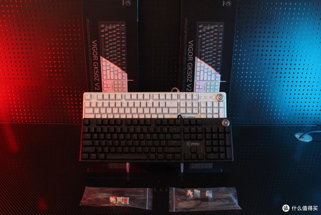 微星发布三款游戏外设新品：GK41DUSK国产轴机械键盘太帅了