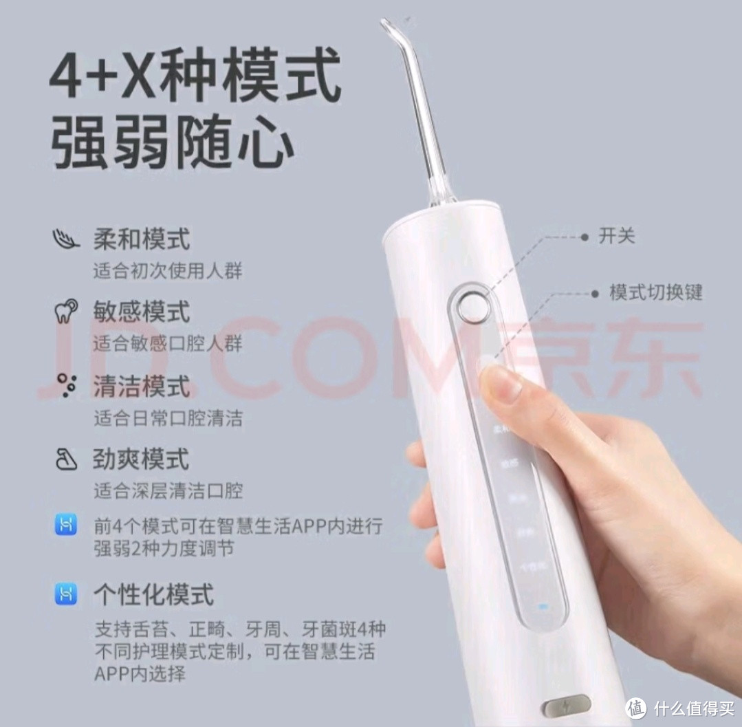 洁牙好帮手    力博得冲牙器