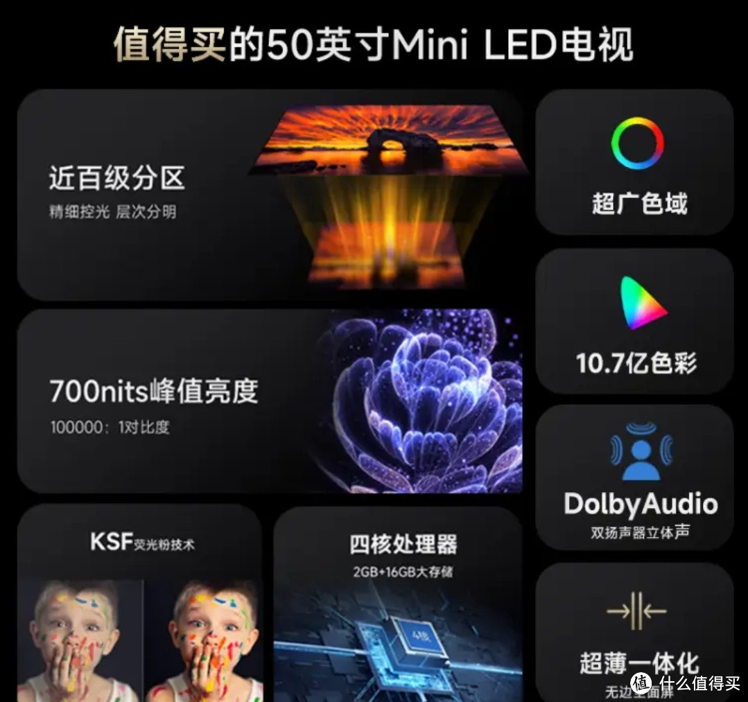 暖春家装：我家超智能的FPD电视Mini LED 50英寸2024款