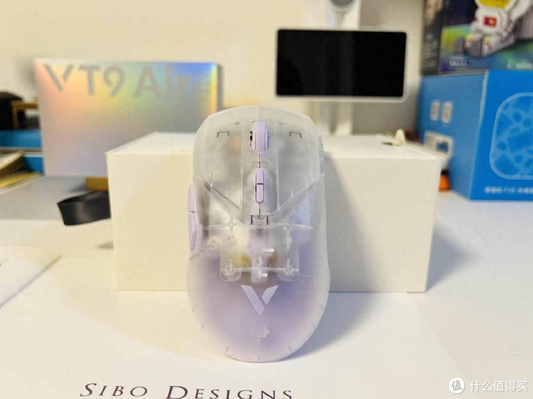 只59g重的轻盈透明高性能双模鼠标：雷柏VT9 Air电竞游戏鼠标测评