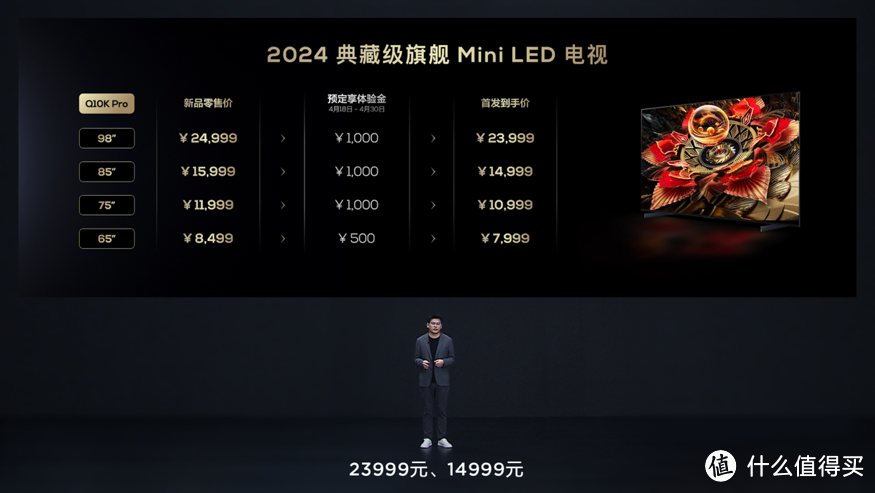 2024重磅级Mini LED新品Q10K Pro亮相，画质表现呈断层式领先