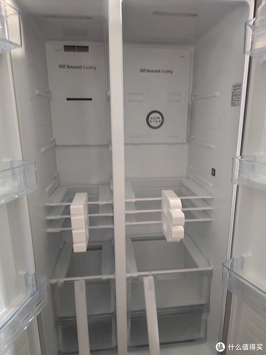 容声609L双开对开门大容量官方风冷无霜变频超薄嵌入式家用电冰箱