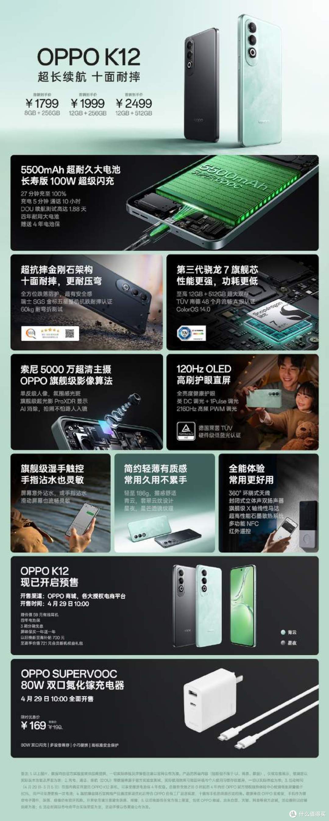 中端手机市场彻底乱了!OPPO K12发布,首销1799元起,配置无解!