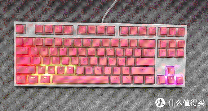 首席玩家郎MK8V2开箱：一款超级粉嫩的入门级机械键盘！