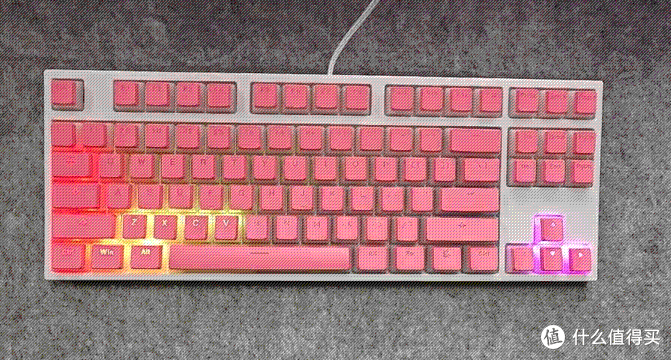 首席玩家郎MK8V2开箱：一款超级粉嫩的入门级机械键盘！